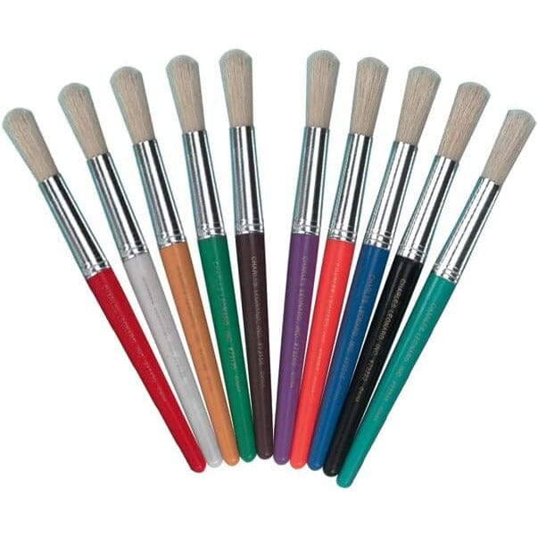 Brush Set (Creative Arts Stubby ) Art & Craft Kits Charles Leonard