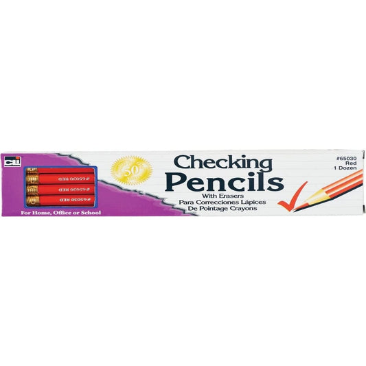 Pencil (Checking with Eraser) Arts & Crafts Charles Leonard