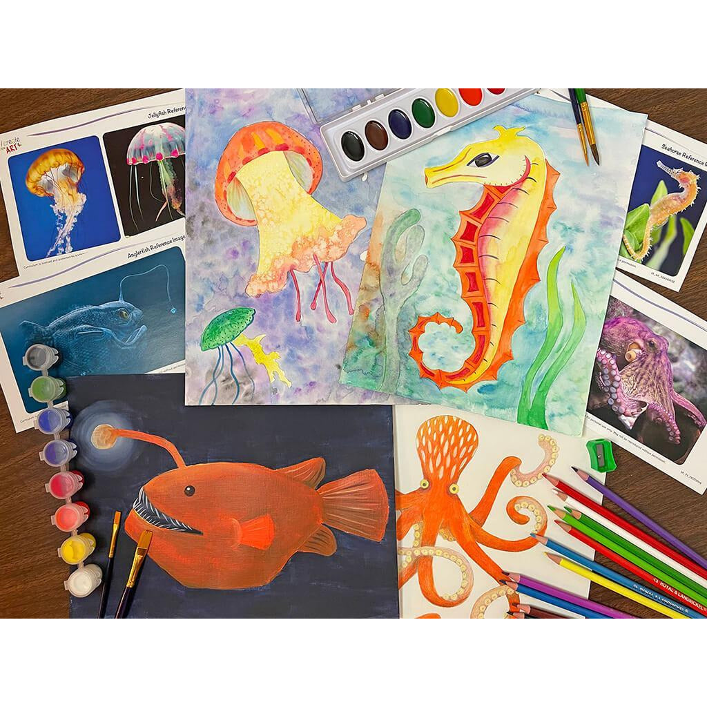 Theme: Under The Sea I Create Art