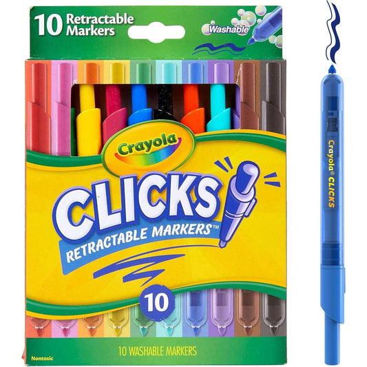 Crayola Clicks Retractable Marker Drawing & Painting Kits Crayola Classics