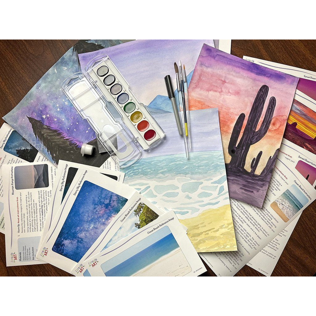 Watercolor Art Subscription Box
