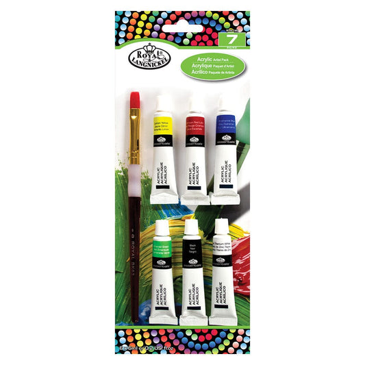 Acrylic Paints (Tube with Brush) Drawing & Painting Kits I Create Art