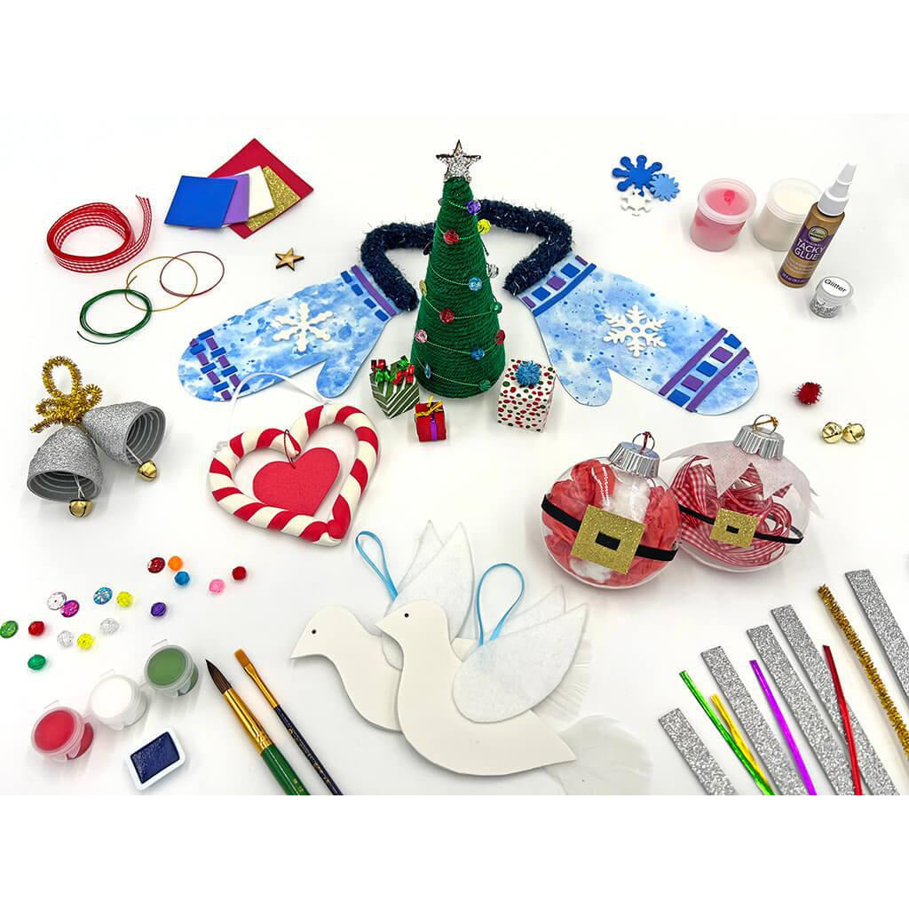 Christmas Craft Kit - Mommy & Me Art Crafts Box