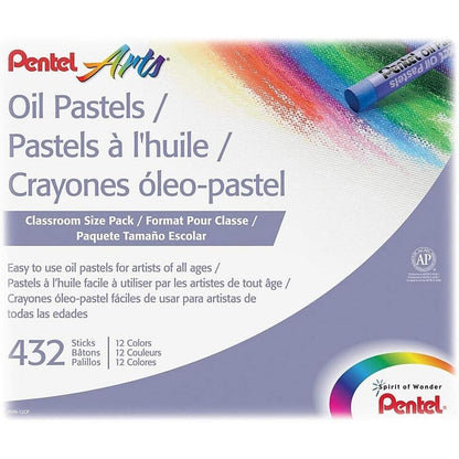 OIL PASTELS (Short) Art & Craft Kits I Create Art Class Pack (432)