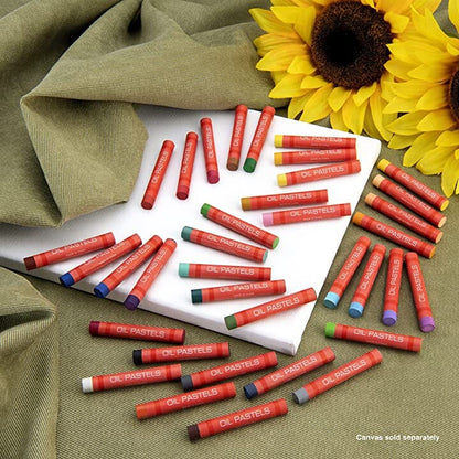 OIL PASTELS (SHORT) Drawing & Painting Kits Royal Brush 48 Box Set 