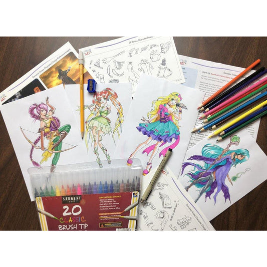 Anime Characters Art 