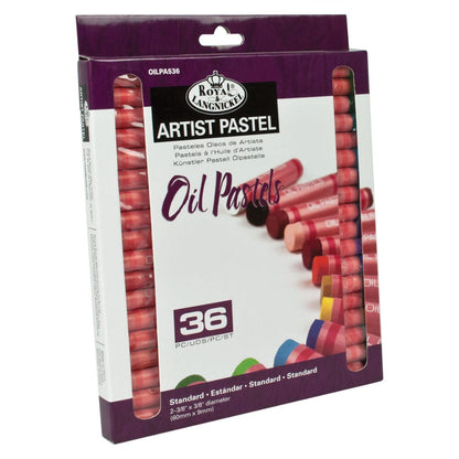 OIL PASTELS SHORT (12 Pack) Drawing & Painting Kits Royal Brush 