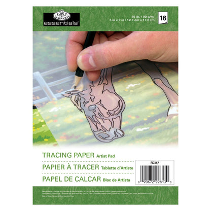 TRACING PAPER Drawing & Painting Kits Royal Brush 5 x 7 (16 Sheets) 