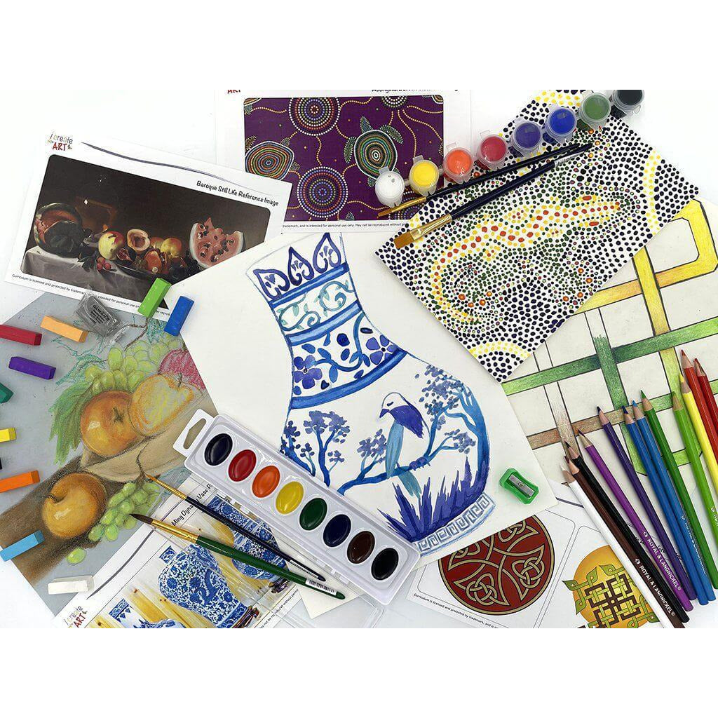 Periods Of Art For Advanced Artists Drawing & Painting Kits I Create Art 