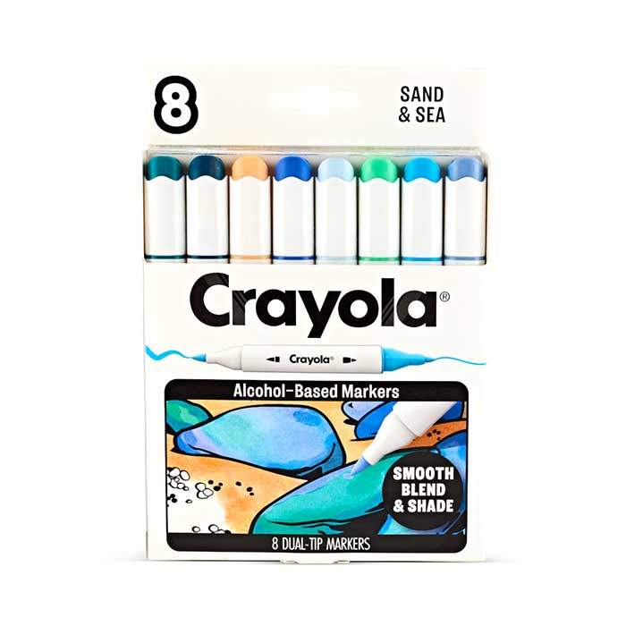 Markers (Dual Tip Alcohol Based)