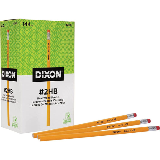 Pencil #2HB (Bulk) Drawing & Painting Kits Dixon Box of 144