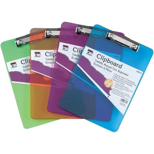 Clipboard (Plastic) Arts & Crafts Charles Leonard 