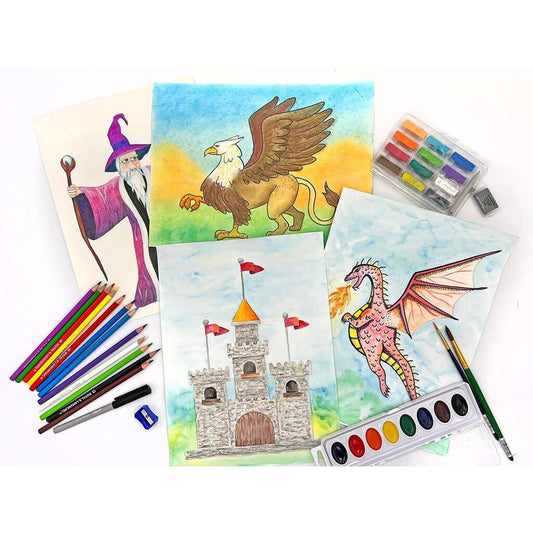 Theme: Medieval Fantasy & Magic Art & Craft Kits I Create Art 